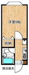 コーポアップルハウスの間取り画像