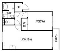 ﾘｭｼｵﾙ石山の間取り画像