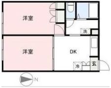 ペーシュBの間取り画像