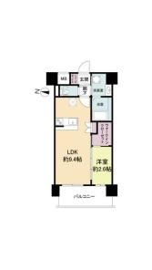 セレニテ東三国ミラクの間取り画像