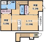 ラ・ポーズの間取り画像