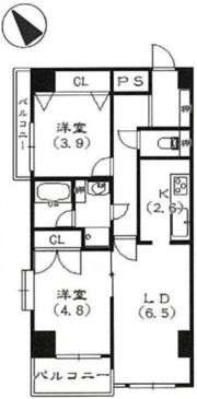 スリーツリーズの間取り画像