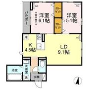 D-ROOM SAKURAの間取り画像