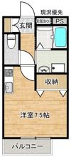 ソレイユ・ルヴァン北田町の間取り画像