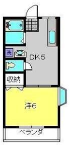 ハイムMの間取り画像