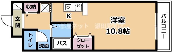 ジュネス藤の間取り画像