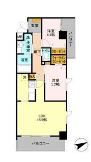 クレアガーデンの間取り画像