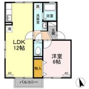 クレセントオサダ Bの間取り画像