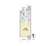 ファーストフィオーレ江坂レガリスの間取り画像