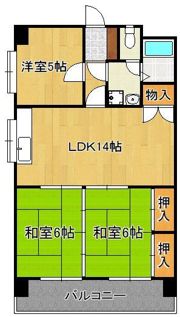 第10岡部ビルの間取り画像