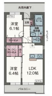 ラウト ディノッゾの間取り画像