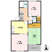 ボナールの間取り画像