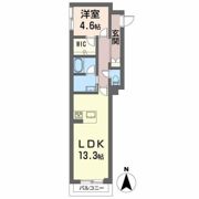 シャーメゾン萱町の間取り画像
