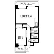 阪神ハイグレードマンション15番館の間取り画像