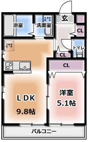 大日レジデンスエルサスの間取り画像