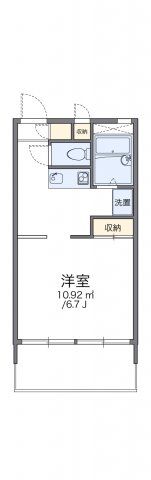 レオパレスフラワーの間取り画像