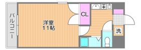 JP岡山医大東の間取り画像