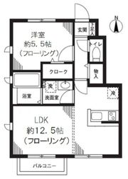 グリーンコーポ武蔵関の間取り画像