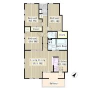 Comfort Stage Myodenの間取り画像