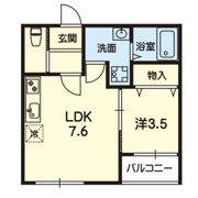 ステラ龍田の間取り画像