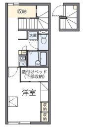 レオパレスアンパイヤーの間取り画像