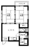 こぶしハイツの間取り画像