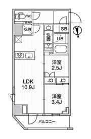 nido SHIN－OKACHIMACHIの間取り画像
