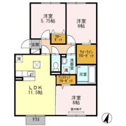 サンハイム須屋 B棟の間取り画像