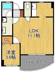 FORZA馬借の間取り画像