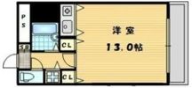 シャトレ豊津IIの間取り画像