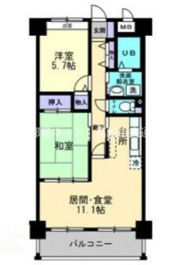 メゾンプロスペールの間取り画像