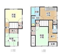 乾町戸建ての間取り画像