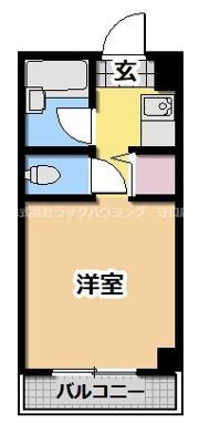 ロータリーマンション平代町の間取り画像