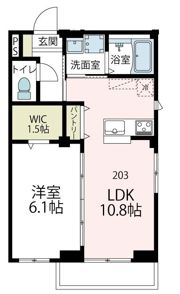 サンセリテ大倉山の間取り画像
