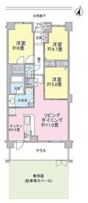 ドリム湘南二宮の間取り画像