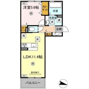 Maison Bonheur（メゾン ボヌール）の間取り画像