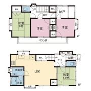 貸家 横須賀市汐入5丁目の間取り画像