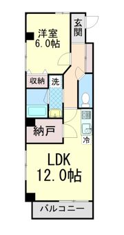 プロヴィデンス岡本の間取り画像