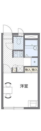 レオパレス東野T＆Yの間取り画像