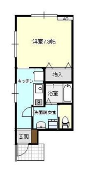 アバンティ城北の間取り画像