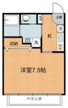 月村マンション№1の間取り画像