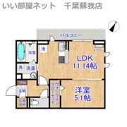 D-ROOM君塚ⅠAの間取り画像