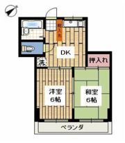 マンションシラヌイの間取り画像