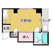 藤川ハイツの間取り画像