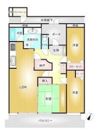 T-one MIYAHARA West Bの間取り画像