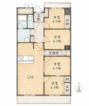 アーバンコート中須賀 弐番館の間取り画像