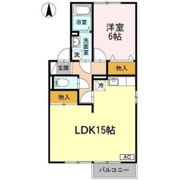 セジュールSの間取り画像