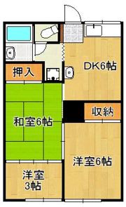 サンハイツ高江の間取り画像