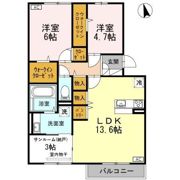 コンフォール川崎の間取り画像