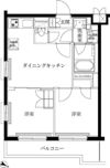 ルーブル蓮根弐番館の間取り画像
